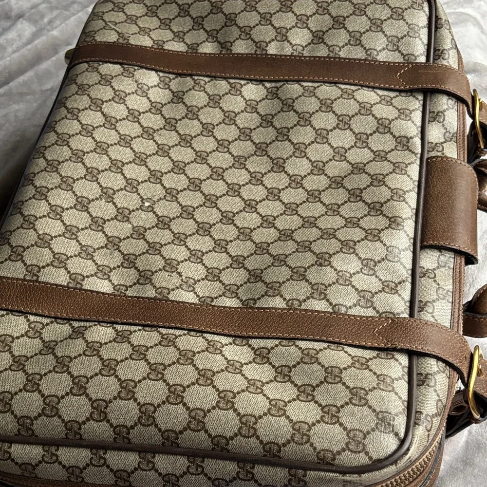 Vintage Authentic Gucci Luggage (Carry on)